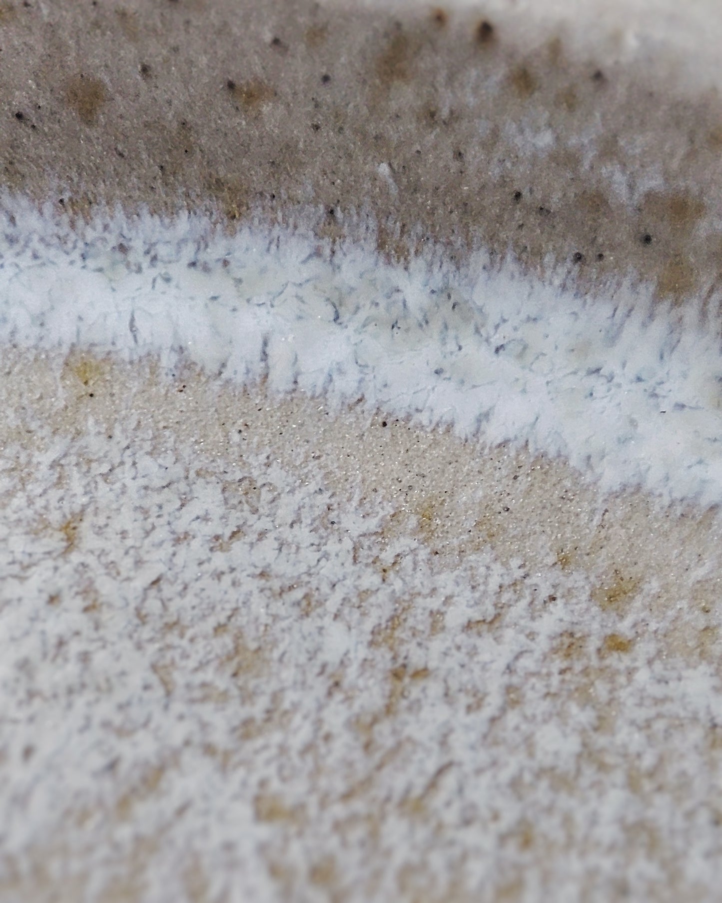 Piattino basso, smalto Avena