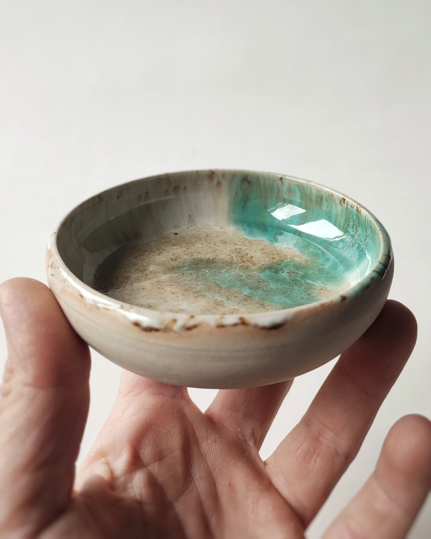 Ciotolina per salse, smalto Faro