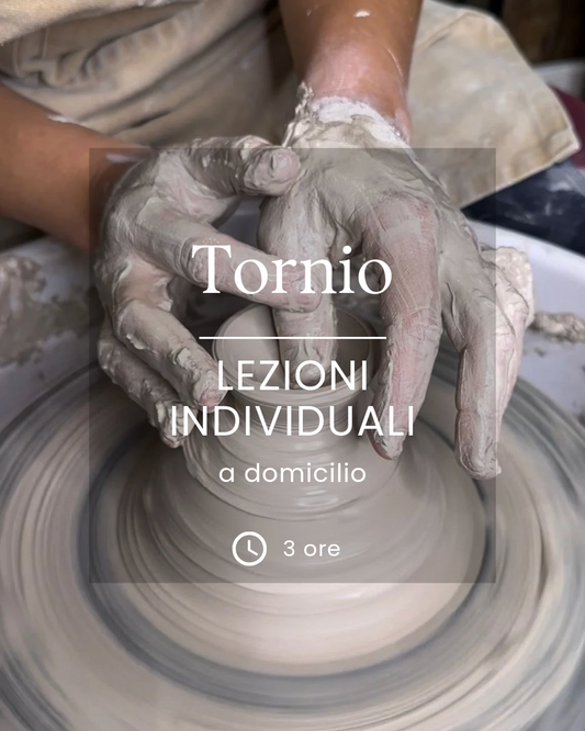 Lezioni individuali a domicilio | 3 ore | tornio